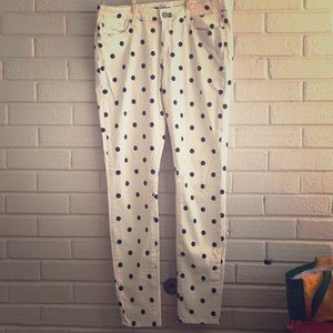 Polka dot pants